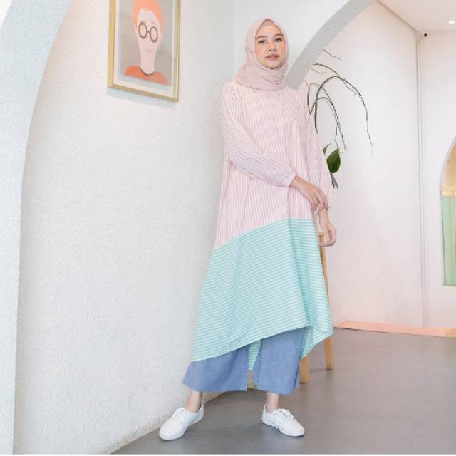 Ema daily Kiko tunic pink