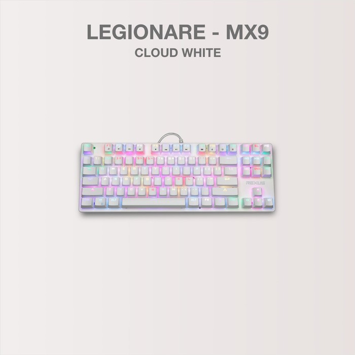 Rexus MX9 TKL Keyboard Gaming Mechanical Legionare | MX9 TKL RGB