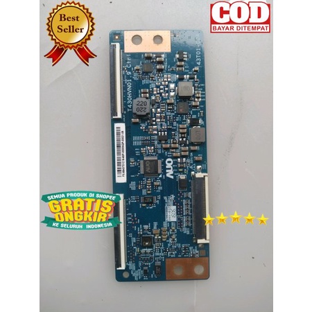 Tcon - T con tv led Sony KDL - KLV 43W750D - 43W750 D