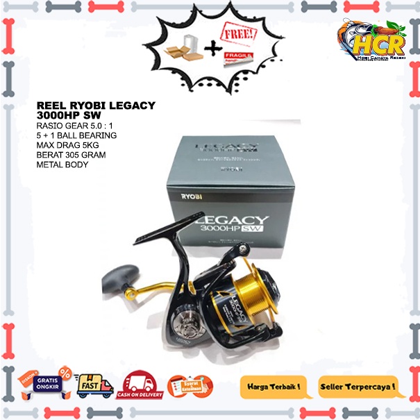 Reel Ryobi Legacy 3000HP SW