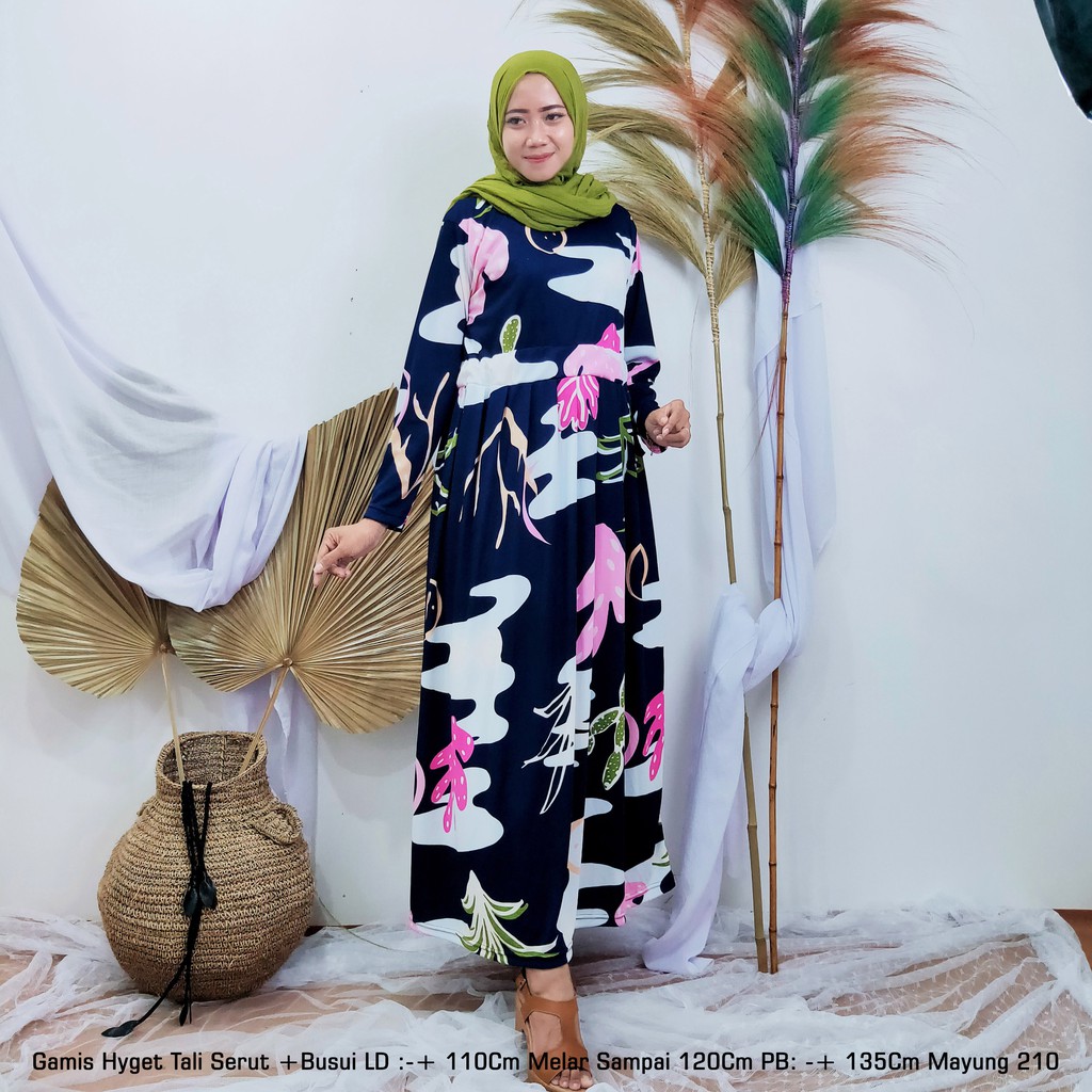 (1KG=4PCS)TEBAL!!JUMBO!! GAMIS MURAH / GAMIS TALI SERUT SAMPING + BUSUI