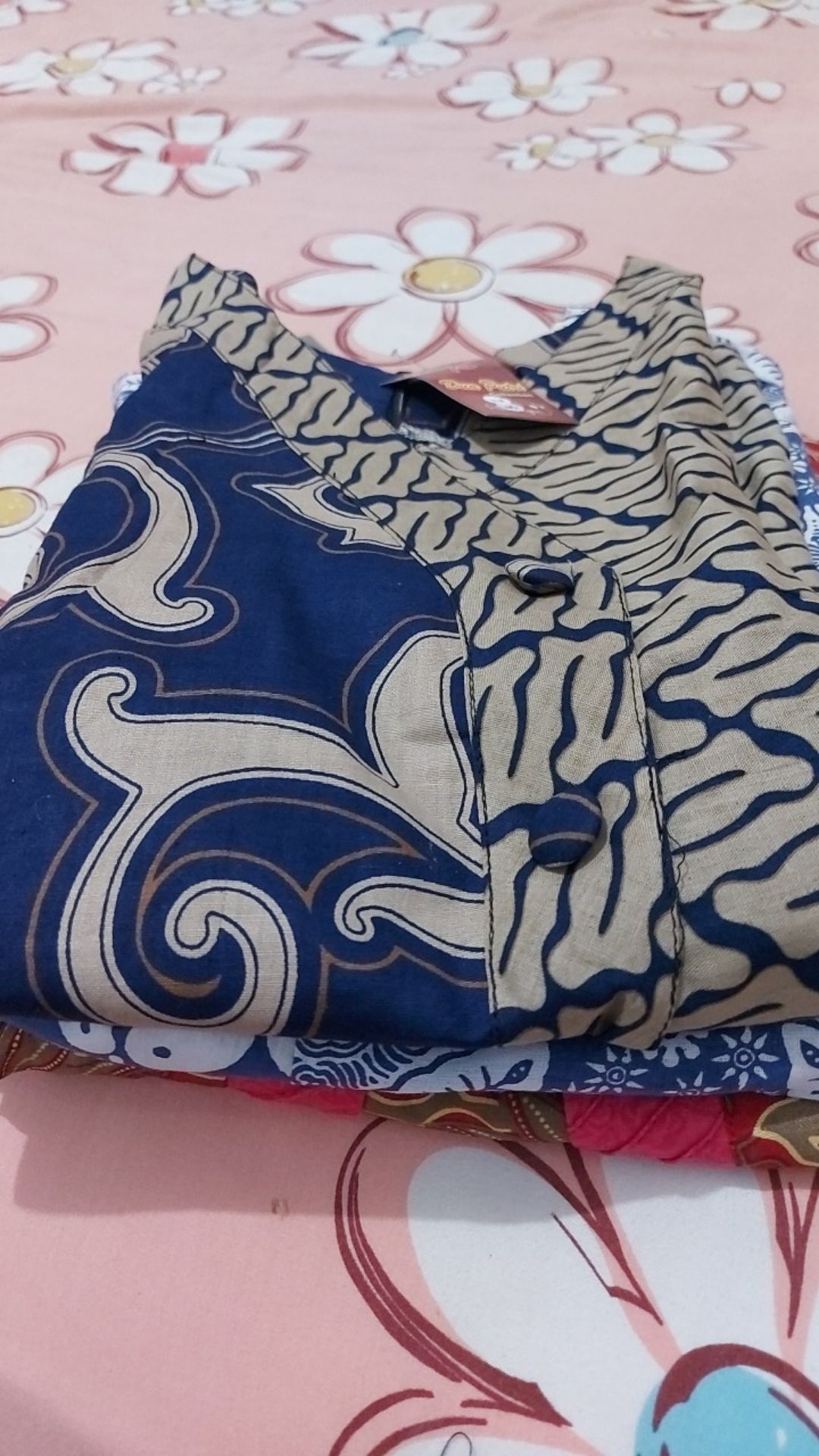 Atasan Batik Wanita Blouse Batik Bahan Katun Couple Kemeja Pria By Kanzahra S-m-l-xl-xxl-3l-4l-5l