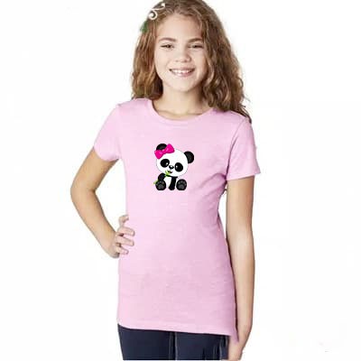 KAOS ANAK PANDA / KAOS PANDA / KAOS ANAK KATUN 24S