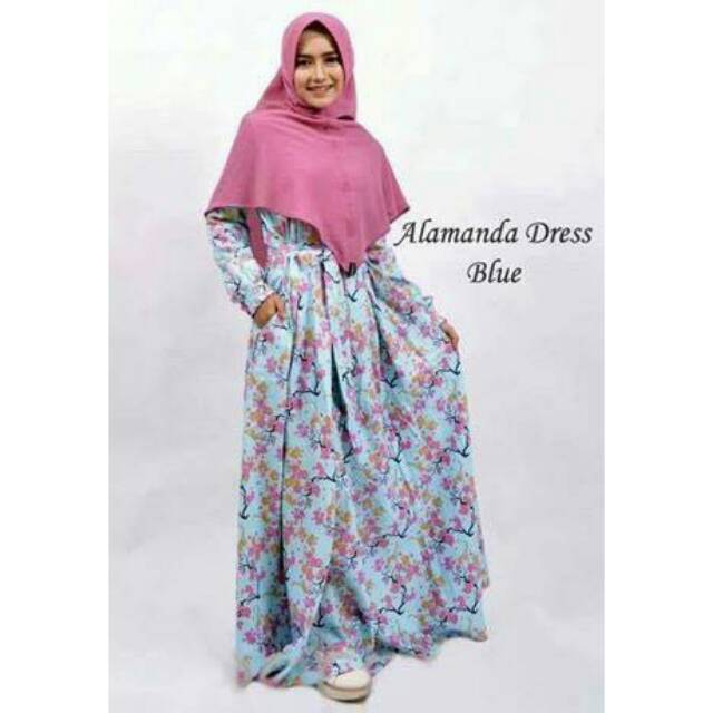 Promo gamis katun jepang gamis katun jepang ori gamis katun murah