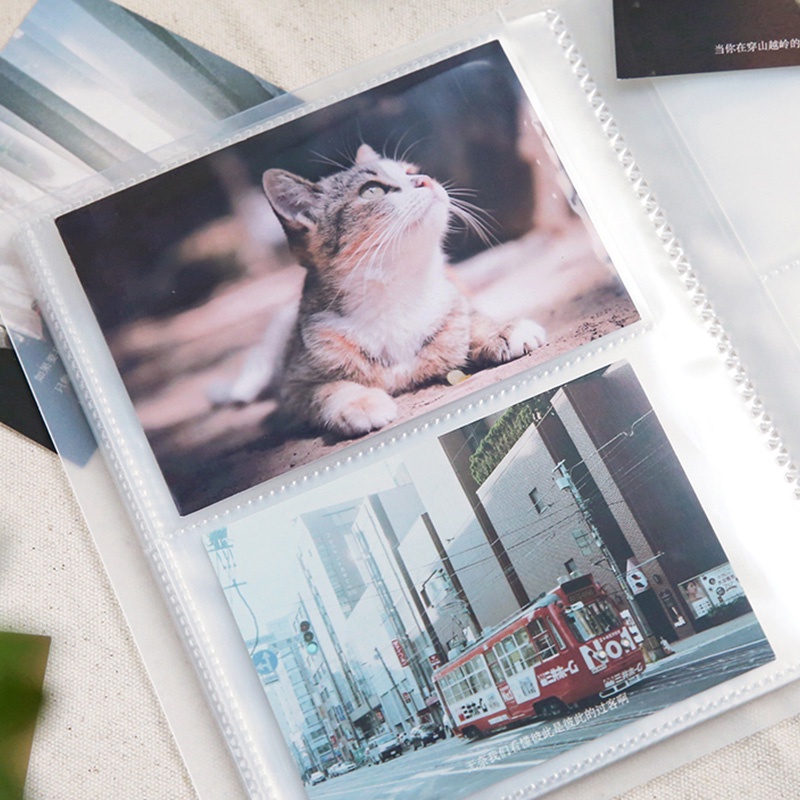 Album Foto Bahan PVC Transparan Multi Ukuran