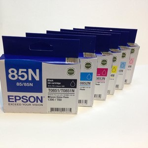 TINTA EPSON 85 BK,CMY,LC,LM ORIGINAL