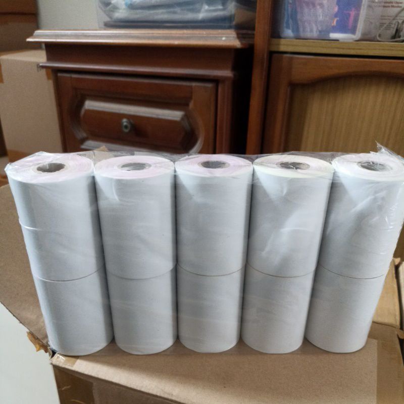 

Kertas Kasir Struk HVS NCR 3Ply 75x65 / 75x60 printer dot matrix 3 ply 75 x 55 mm