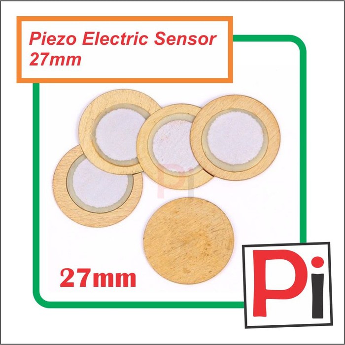 Piezoelectric Piezo Sensor 27mm 27 mm