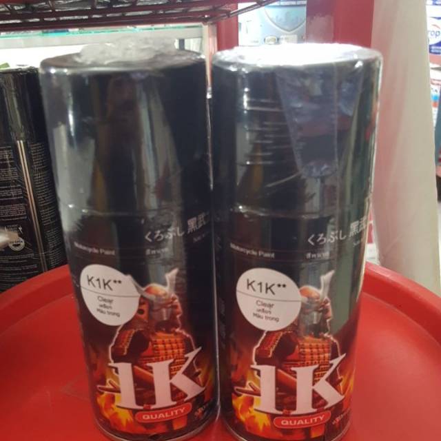 

Cat Semprot Pilok Samurai Paint Clear 1K / Clear K1K** / Clear K1K