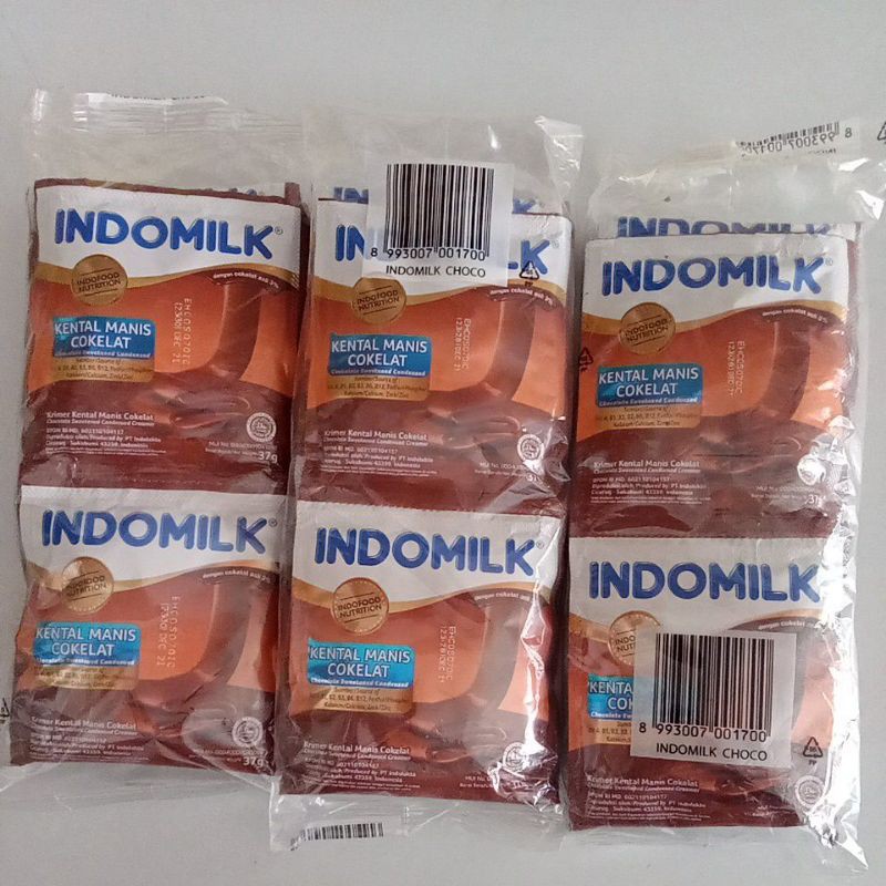 

INDOMILK KENTAL MANIS COKELAT SACHET 6×37g-TASYS KITCHEN