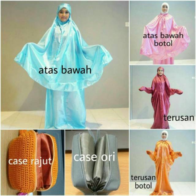 Mukena tas rajut merk Karita