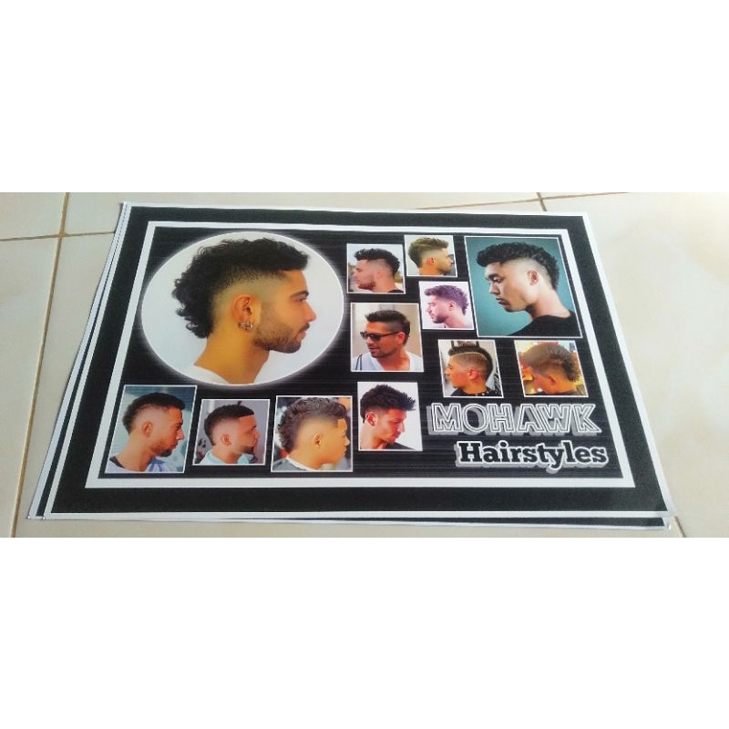 poster potong rambut