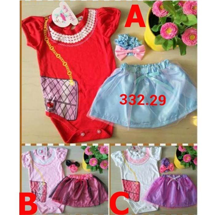 Baju Bayi Perempuan Cantik Jumper Bayi Lucu Elegant Baby
