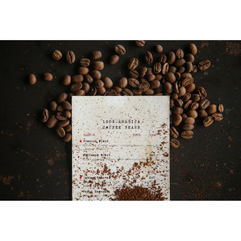 

Kopi Arabika Tanamera Coffee Espresso Blend 250 Gr