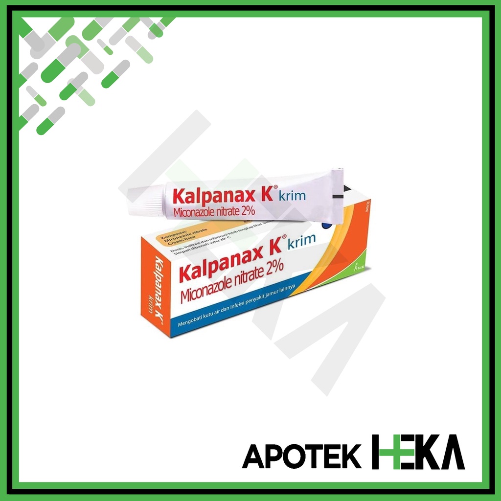 Kalpanax Krim (Cream) 5gr Tube - Mengobati Jamur Kutu Air (SEMARANG)