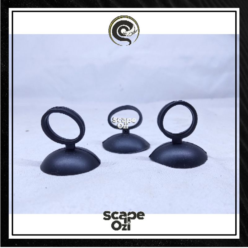 Dop Kop Pipa // Dop Karet Lampu Ring Cincin Hitam // Selang pipa aquarium // Tempelan kaca