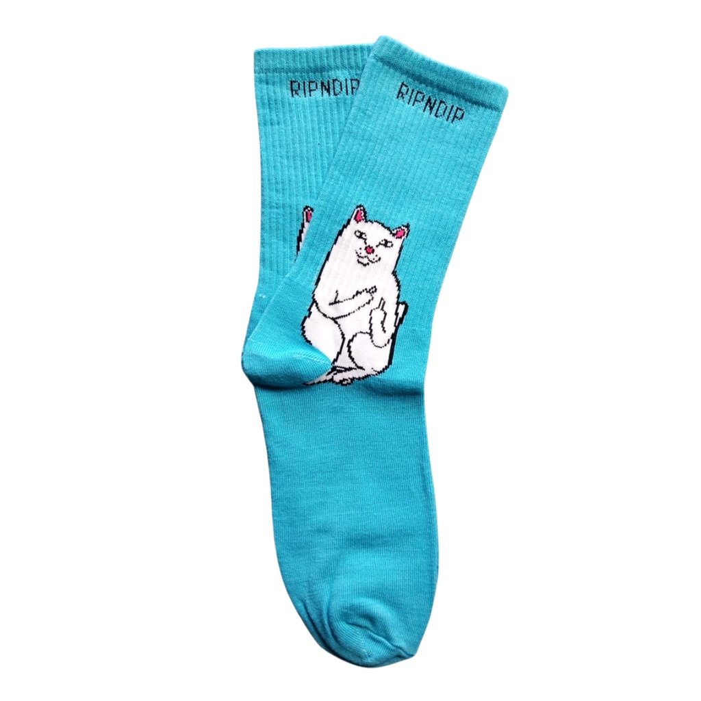 [BIG SALE] Kaos Kaki Motif Skate Oldschool - Mohaki Official-Ripndip Biru