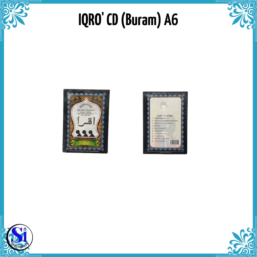

Iqro Kecil A6 CD Paper Buram Original