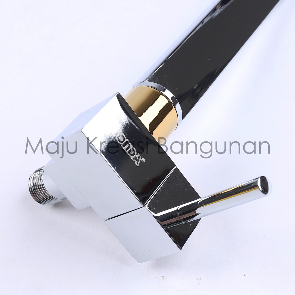 Kran Angsa ONDA V 648 GKT Keran Cuci Piring Sink Tembok Chrome Silver V648GKT