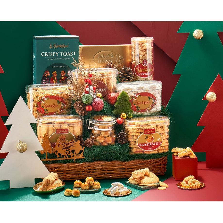 

READY CIKARANG 09 NOV 2024 - KARTIKA SARI BANDUNG HAMPER A NATAL CHRISTMAS HAMPERS SALE PROMO PAKET HADIAH OLEH OLEH PACKAGE IDUL FITRI RAMADAN LEBARAN FESTIVE SEASON CNY CHINESE NEW YEAR MOONCAKE IMLEK GIFT BOX