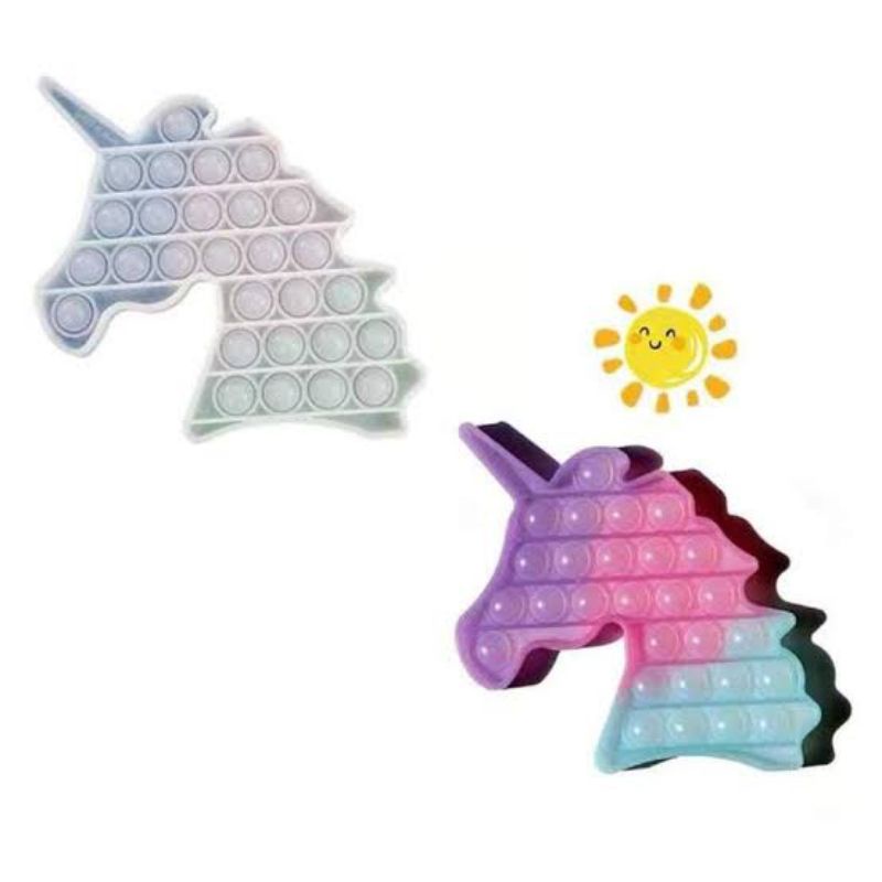 Pop It Berubah Warna Unicorn/Among Us