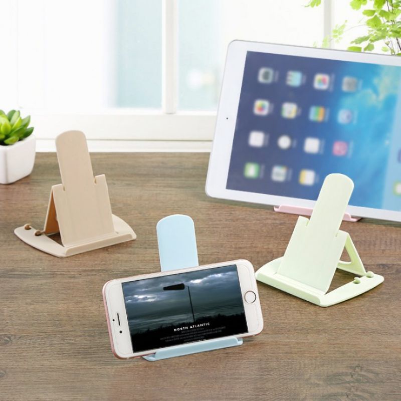 STAND PENYANGGA LIPAT SIMPLE STAND HOLDER PHONE MINI LIPAT PORTRAIT SANDARAN SMARTPHONE ANDROID HP H