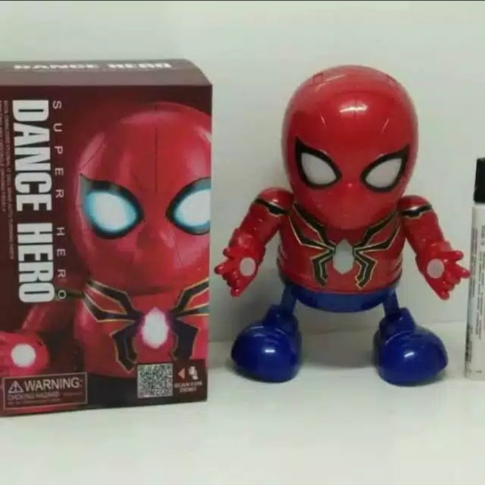 ROBOT SPIDERMAN SUPER HERO DANCE TOPENG BISA DIBUKA