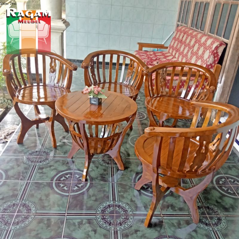 KURSI TERAS JATI JEPARA TERLARIS