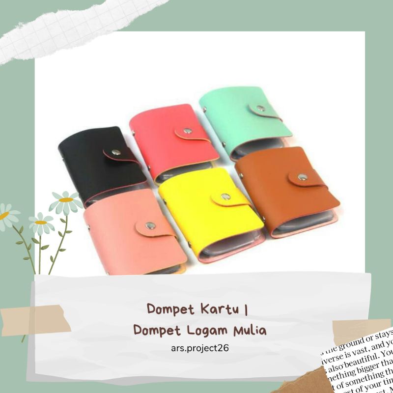 DOMPET KARTU | DOMPET LOGAM MULIA