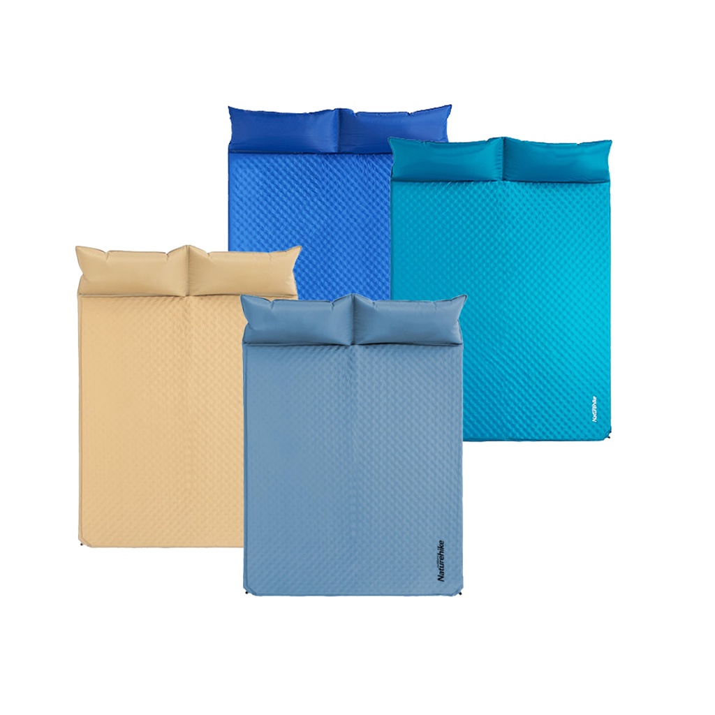 Matras Double Naturehike NH18Q010-D Inflatable Mat With Pillow