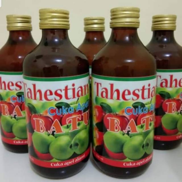 

Cuka Apel Batu Tahestian Isi 330ml