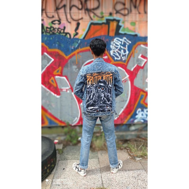 COD-JAKET JEANS PRIA JAKET DENIM PRIA JAKET LEVIS PRIA WANITA FASHION PRIA JAKET SOBEK