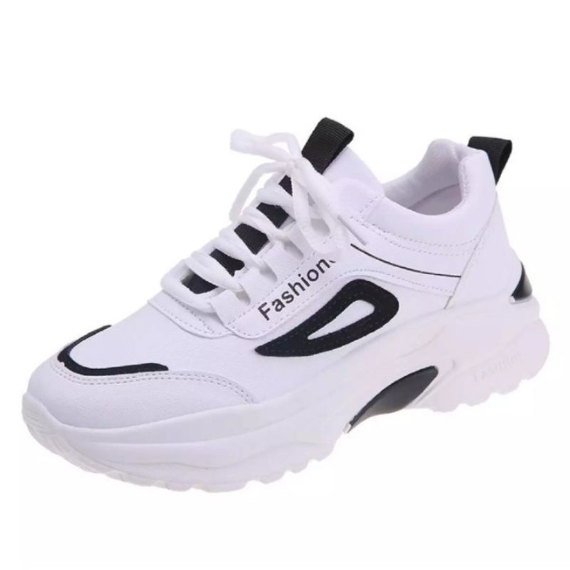 Sepatu Sneakers Kasual Wanita Chunky Fashione02