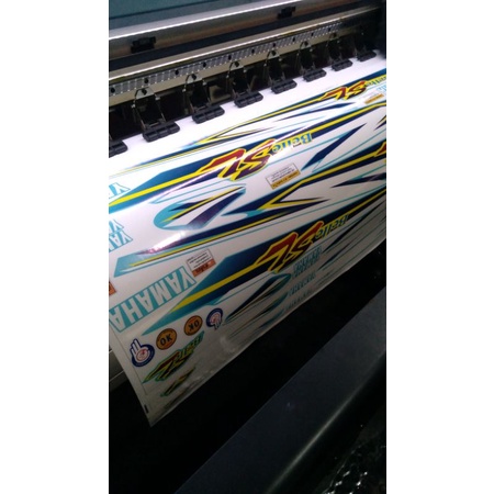 striping stripe sticker Yamaha belle sl yamaha sigma thailand (repro)