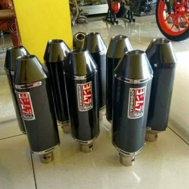 knalpot yoshimura usa buat ninja 250 fi/carbu,z250