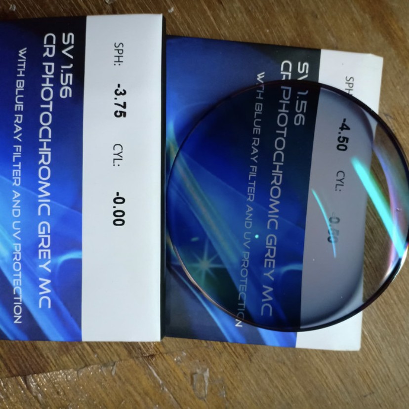 Lensa Kacamata Plus Minus Photochromic Photocromic