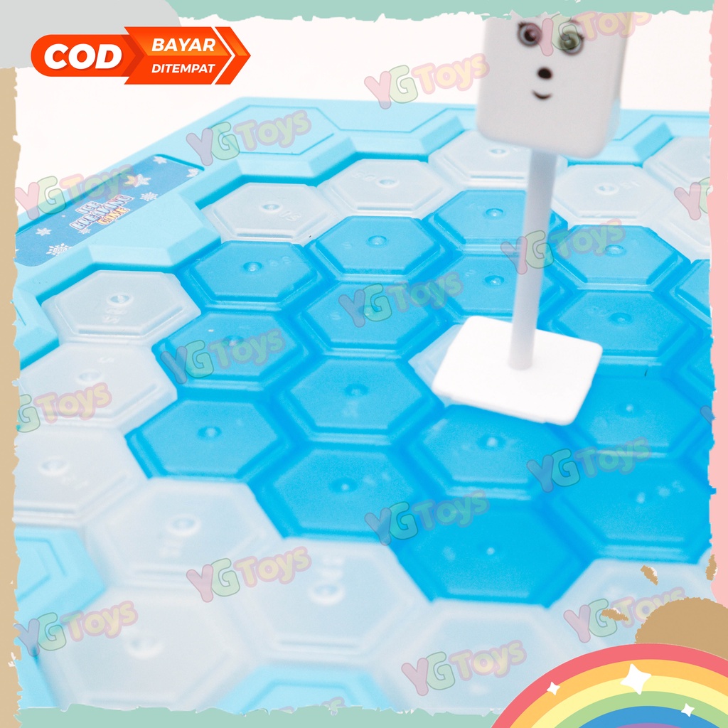 YGtoys Ice Breaking Game Mainan Anak Keluarga Penguin Trap Save Pinguin Mainan Korea Viral