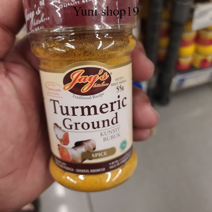 

jays turmeric ground - kunyit bubuk 55gr