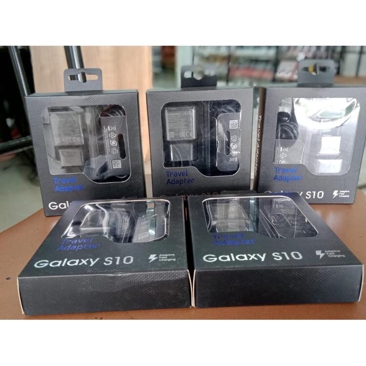 Travel Charger Hp Samsung Note 8 S9 S10 Plus USB Type C Fast Charging Aksesoris Handphone GALLERYONE gallery one