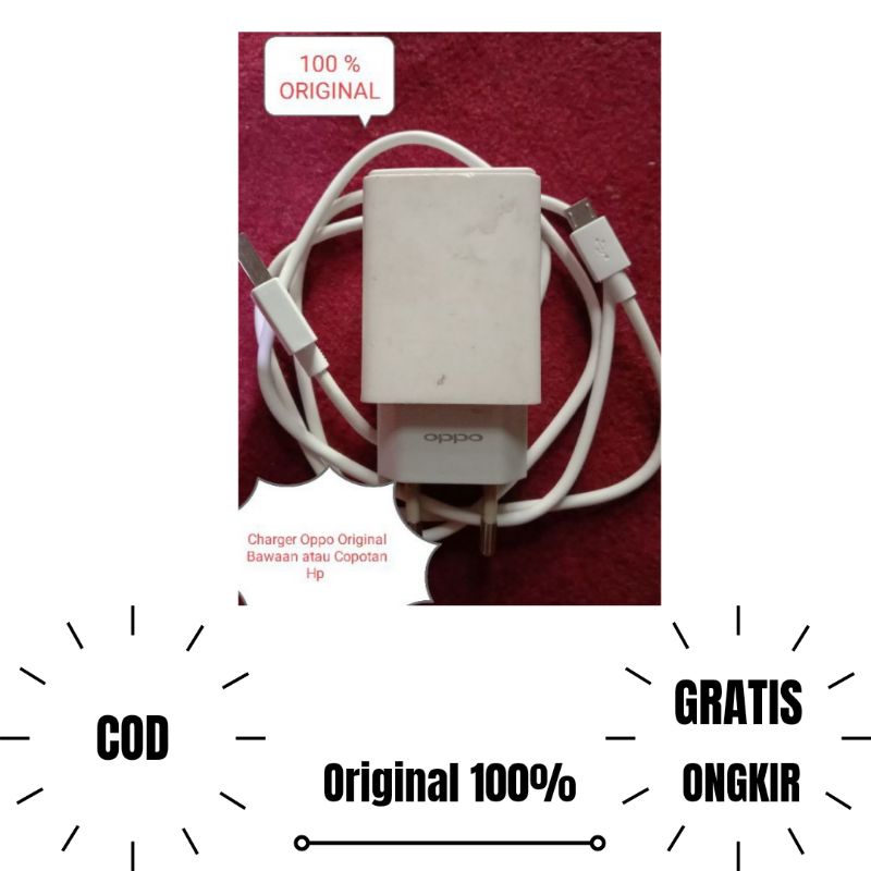 Charger OPPO Original Bawaan Langsung Dari Hp