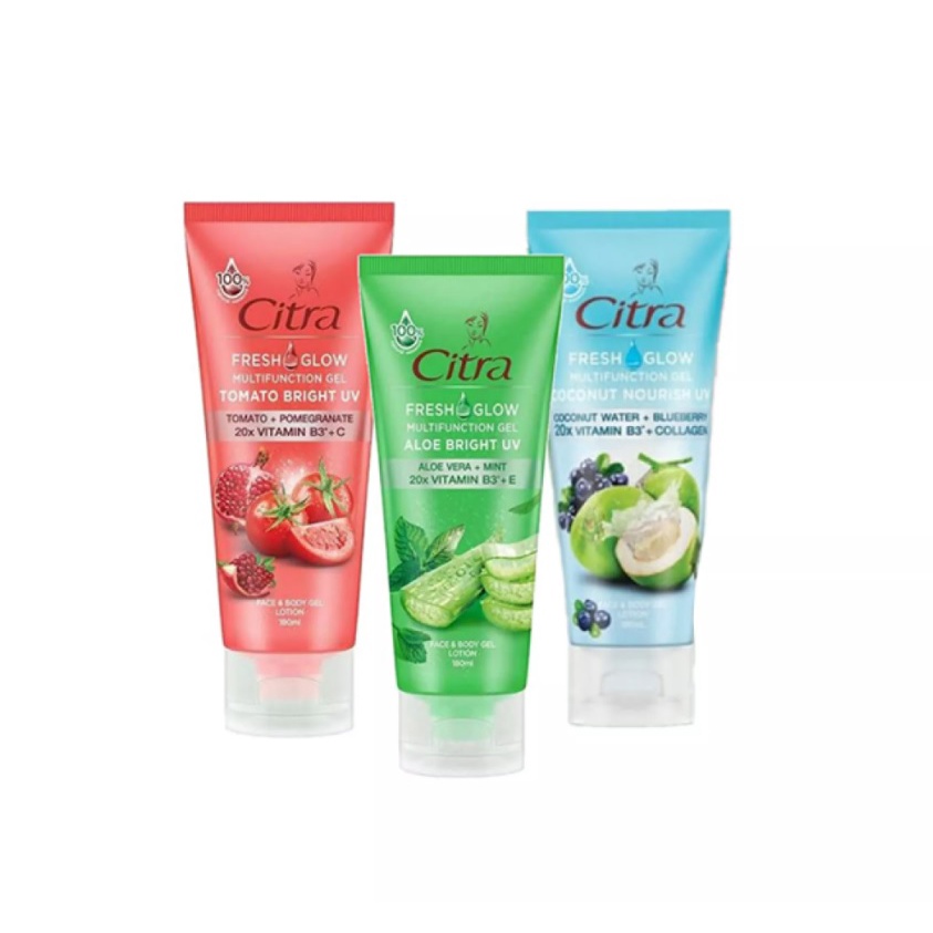 ✨LACIKOSME✨ CITRA MULTIFUNCTION GEL FACE &amp; BODY LOTION - ALOEVERA TOMATO COCONUT BPOM ORIGINAL