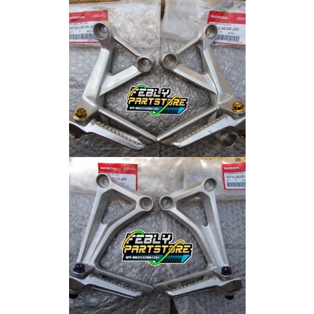 FOOTSTEP BELAKANG CBR500F CBR650 ORIGINAL BARU FOSTEP POSTEP CBR650 CBR500F ORI CB GL MP TIGER GL100