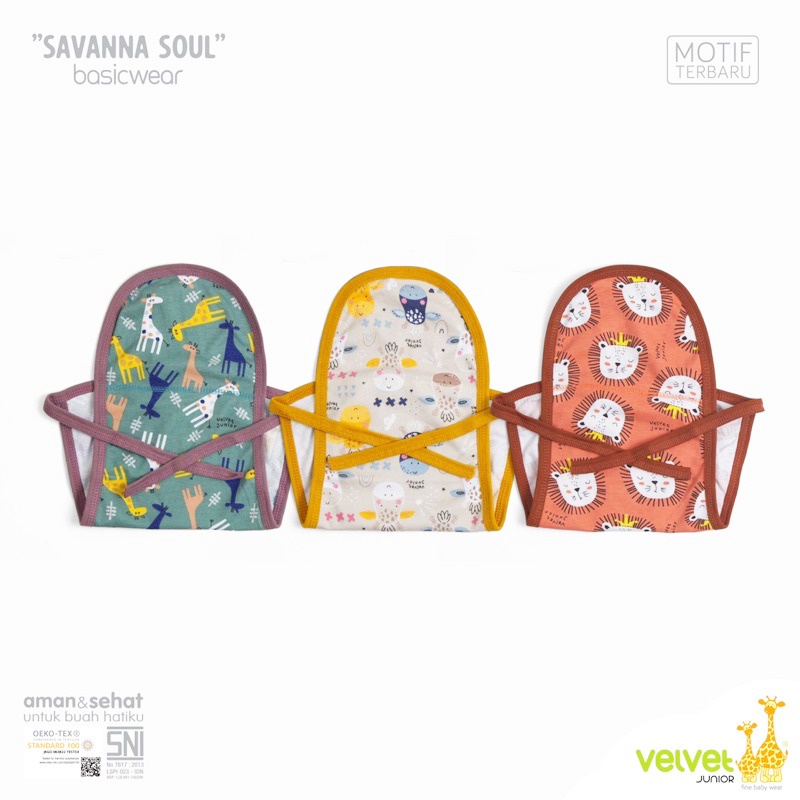 (3PCS) Velvet Junior Popok Bayi Cuci Ulang Cloth Diaper / Popok Kain Newborn