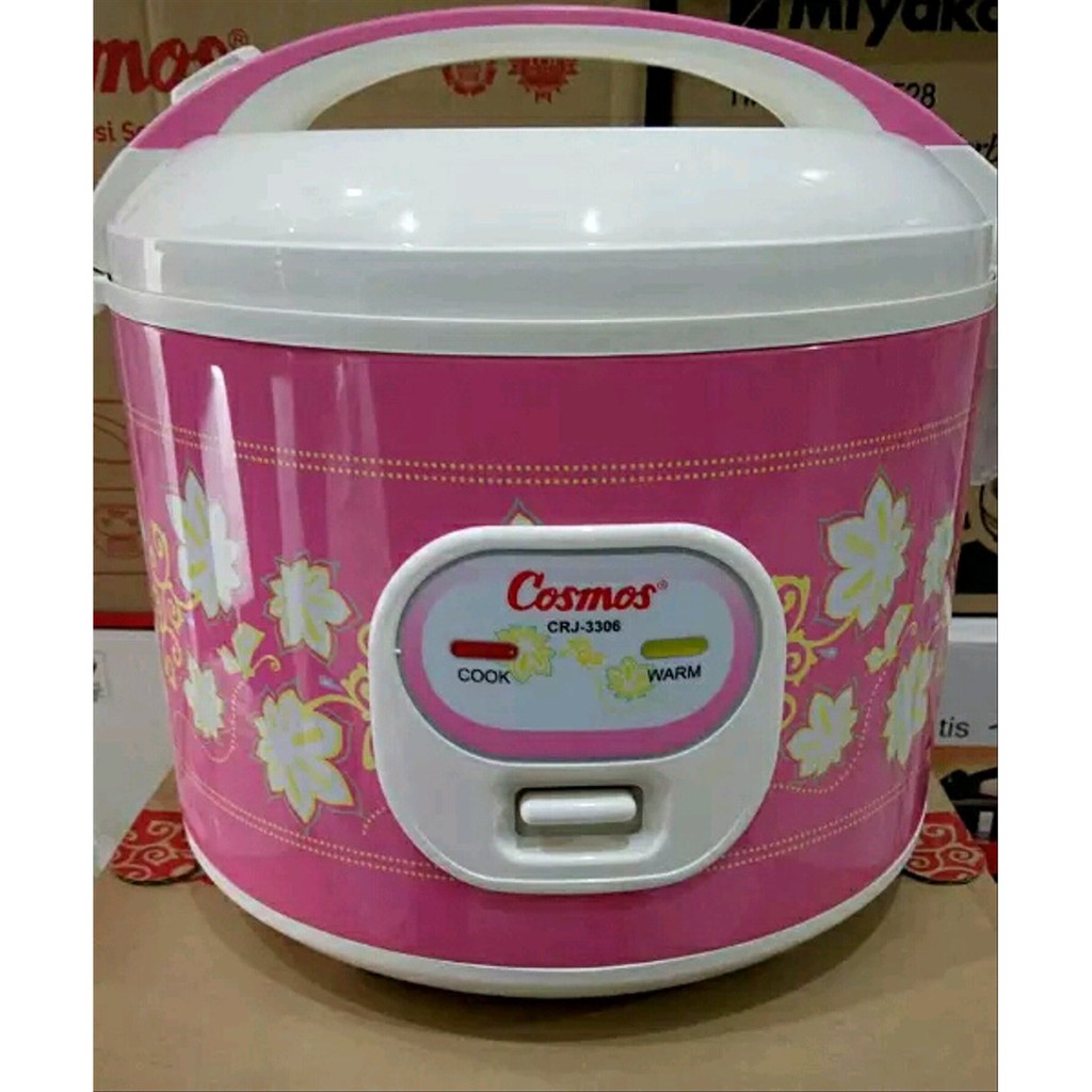 Magic com cosmos CRJ 3306 S 1.8L rice cooker cosmos 3306 penanak nasi 1,8L magic com pink megikom