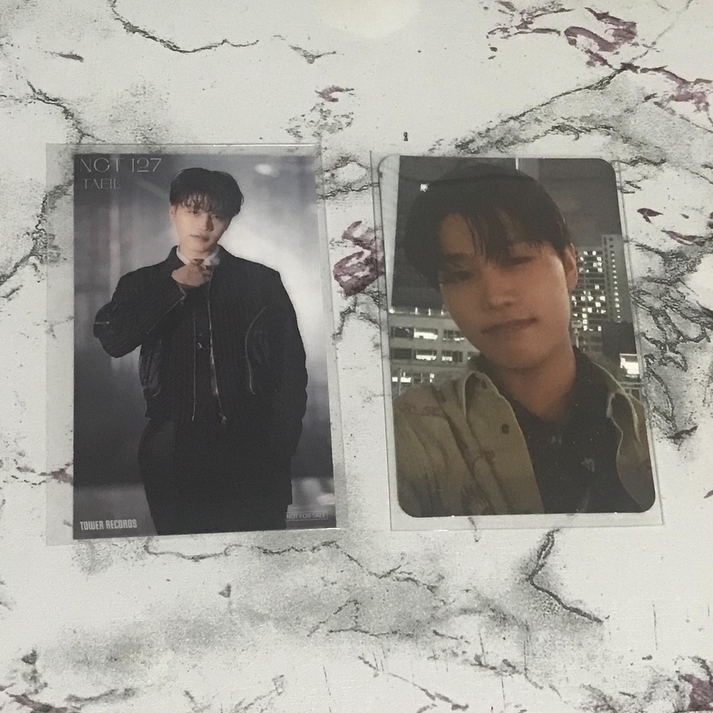 WTS PC TAEIL STICKER SEOUL CITY + BENEFIT TAEIL LOVE HOLIC TOWER RECORD