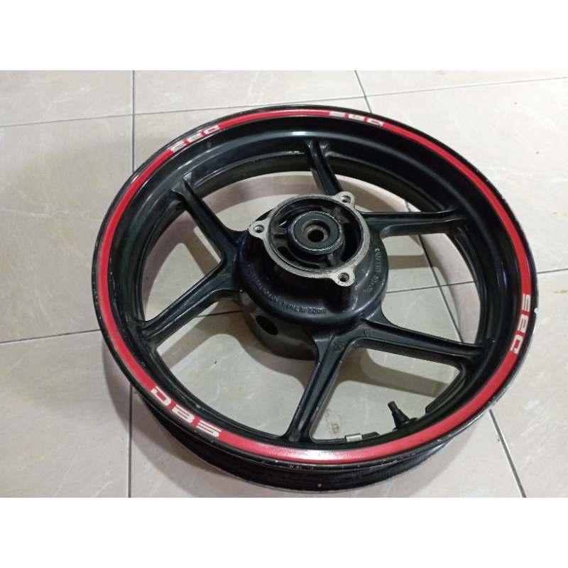 VELG RACING BELAKANG KAWASAKI NINJA 250 KARBU 17-350