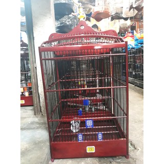 Premium Sangkar Kandang Burung Kotak Klasik Plong No 1 2 3 Oriq