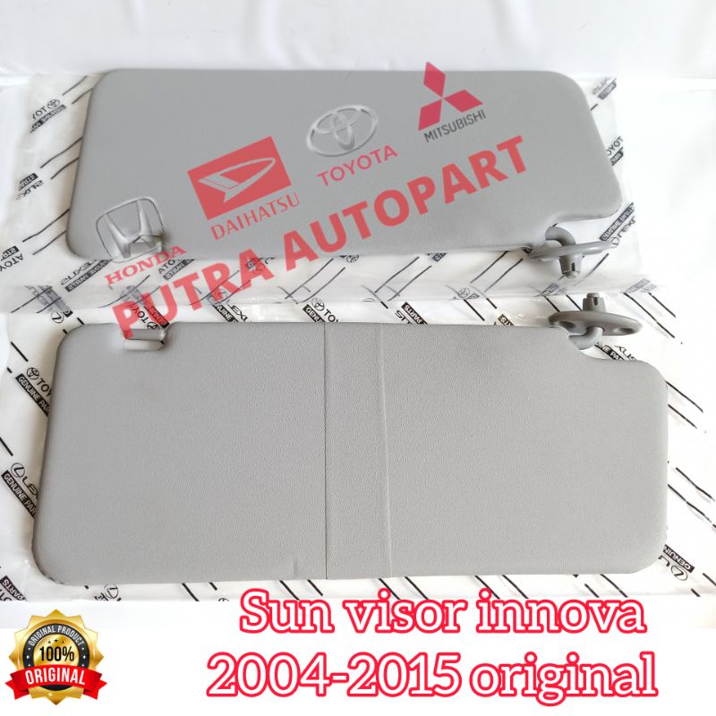 sun visor / penahan matahari innova 2005-2015 original