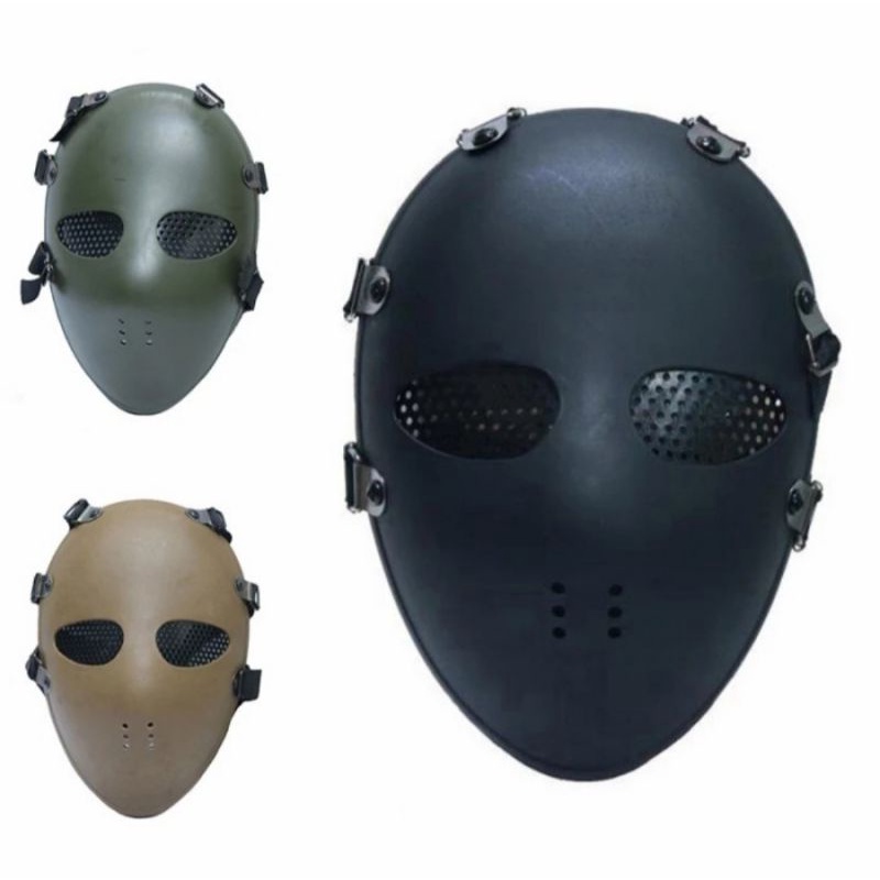 topeng airsoft ballistic gas mask anti peluru juggernaut army of two jason