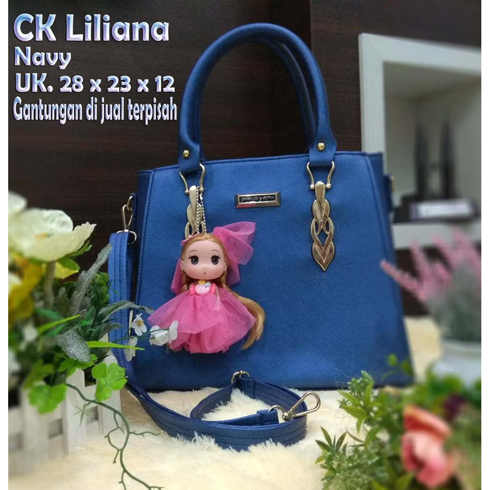 LS 531 - tas wanita handbag +selempang liliana